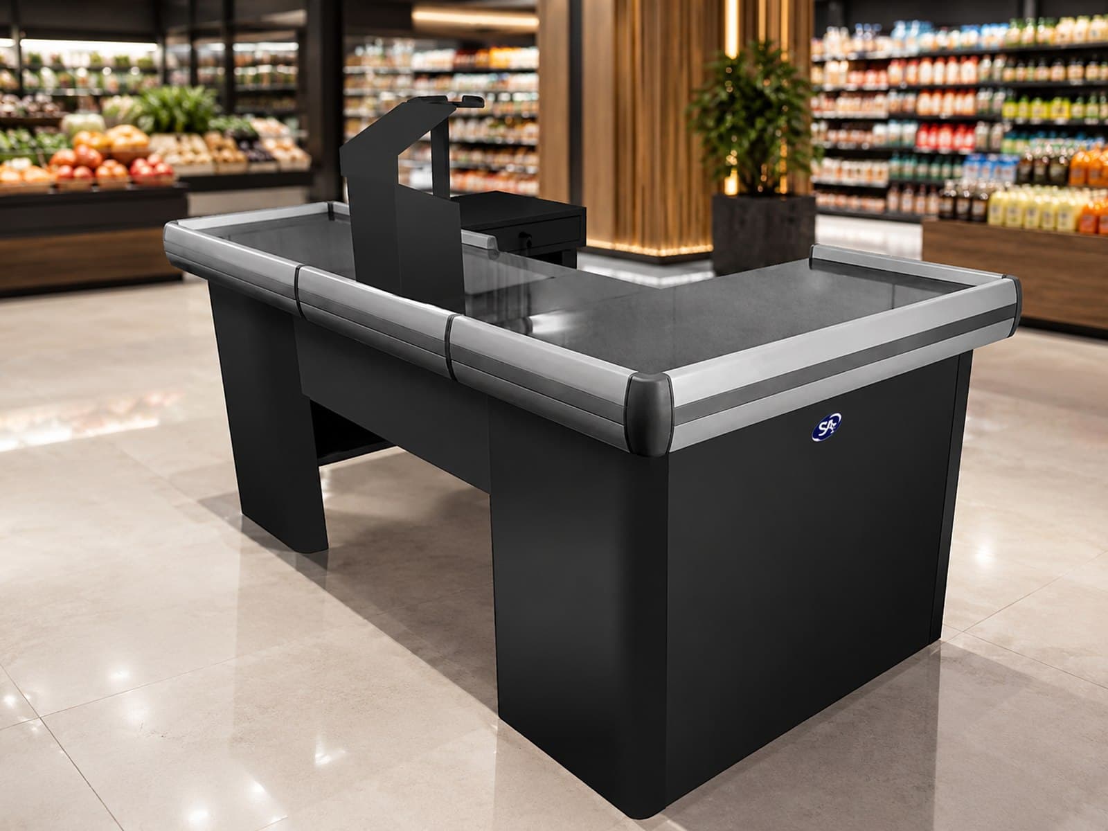 Checkouts e Balcões
