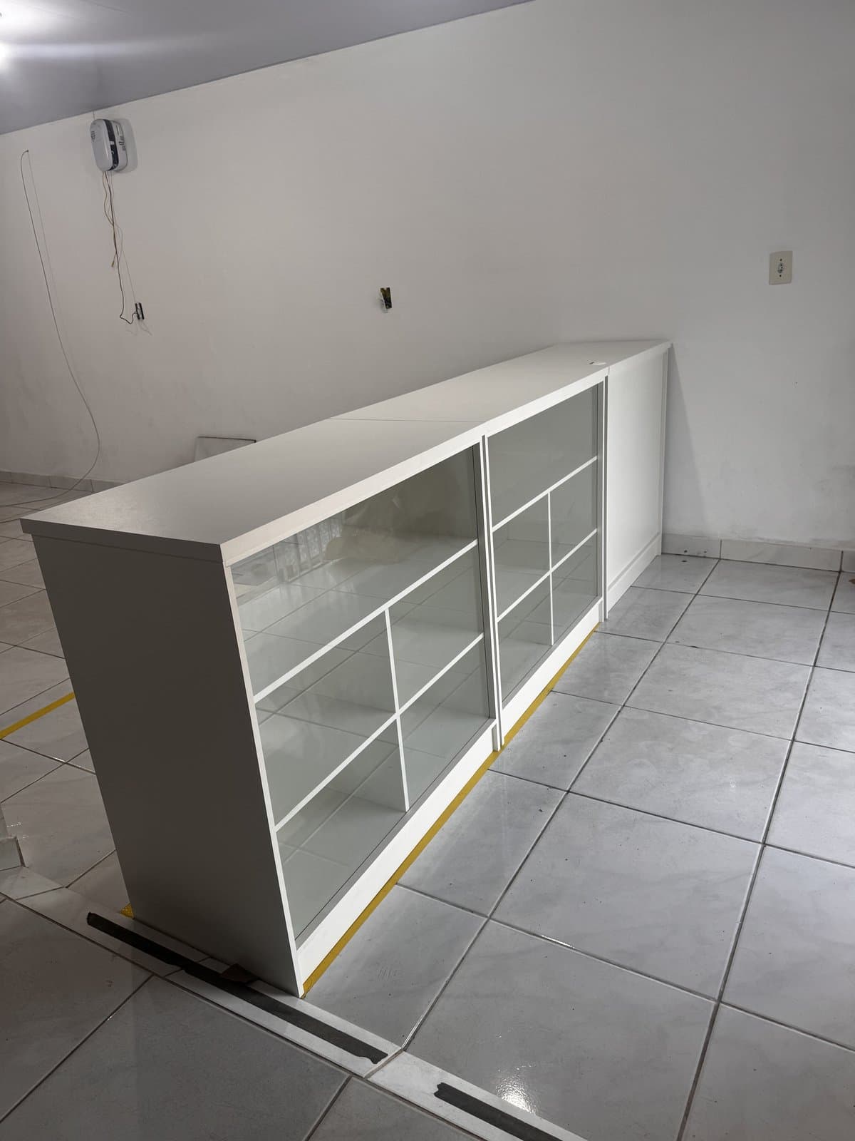 Móveis em Aço e MDF instalado